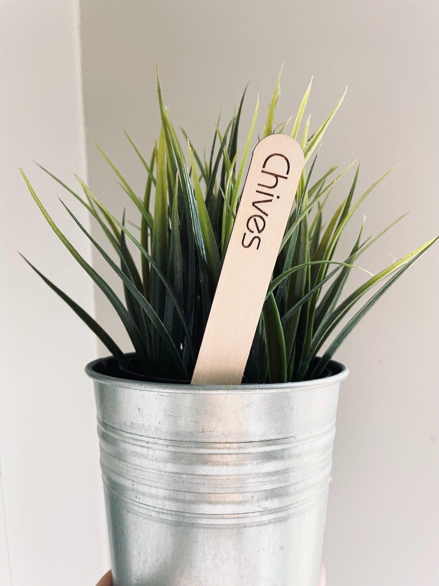 Herb Labels | Wooden Plant Marker | Garden Labels | Garden Decor