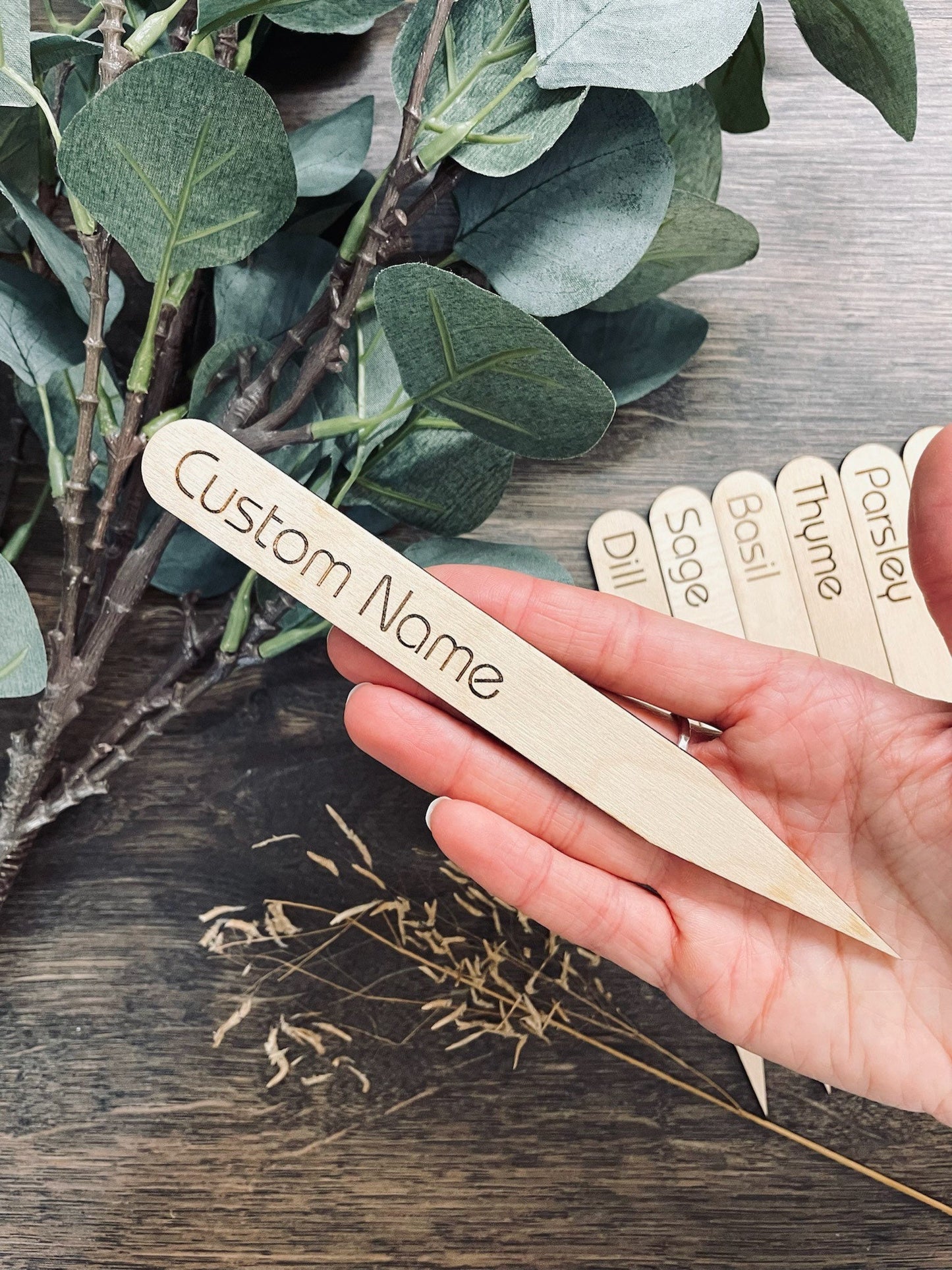 Herb Garden Markers / Plant Markers or Garden Stakes